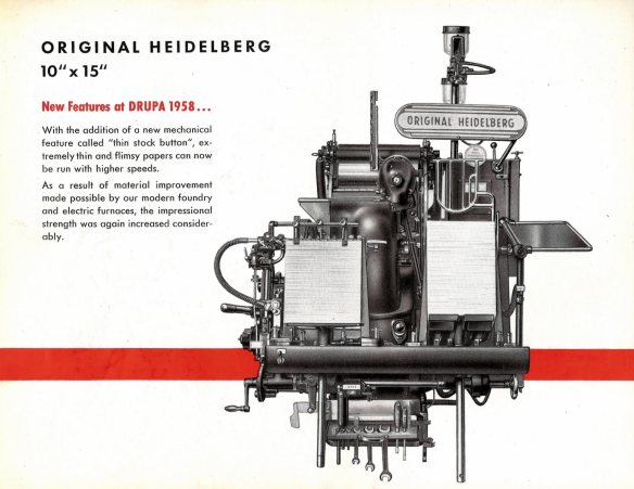 The Original Heidelberg Press - Spiegl Press